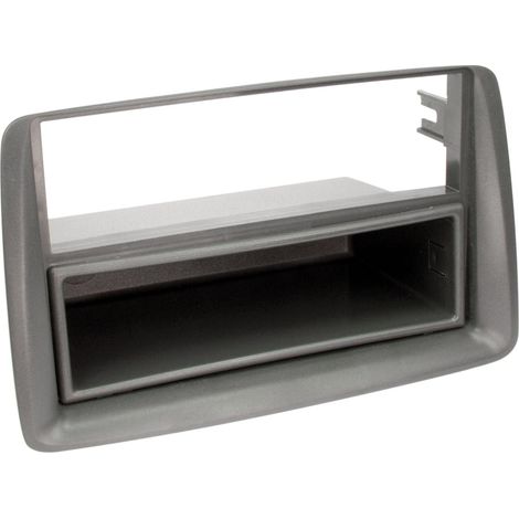 Support autoradio gris compatible avec Fiat Panda 03-12