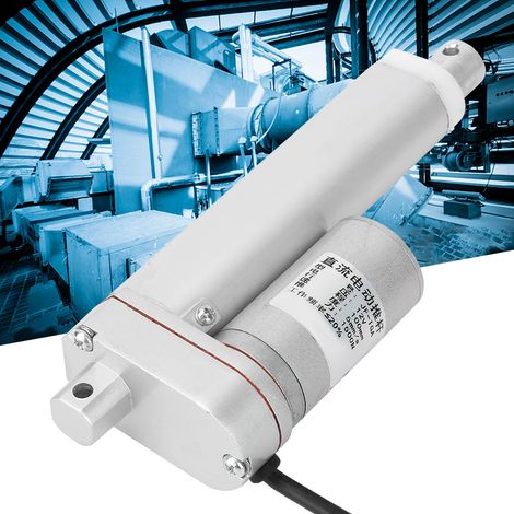Actionneur linéaire électrique 12 V CC, course de 100 mm, pour portes et fenêtres (1/5)