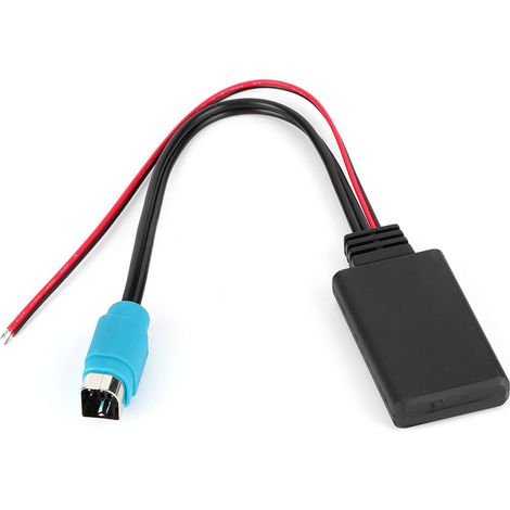 Adaptateur Bluetooth AUX-IN KCE-237B, câble audio sans fil compatible Alpine CDE-W203Ri, IDA X303, X305, X301, kit main libre voiture, streaming musique, connexion facile, qualité sonore Hi-Fi. (1/5)