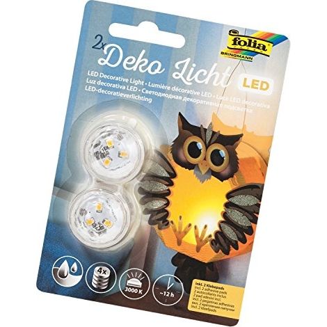 FOLIA 982 DÉCORATION LED LUMIÈRE, LOT DE 2