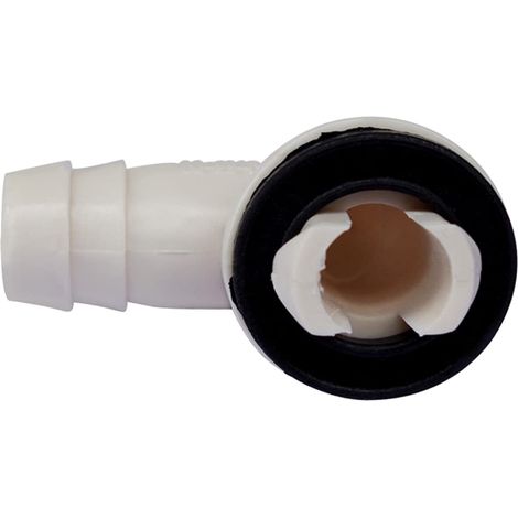 climatiseur unité Externe connecteur de Tuyau de vidange coude 15mm avec Anneau en Caoutchouc pour AC (1/5)