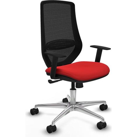 Piqueras-y-crespo Mardos Silla de Oficina Roja Confortable