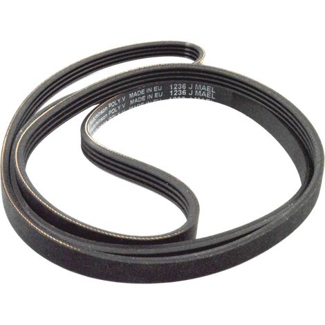 Courroie striée électroménager Hutchinson élastique 1236 PJE 4