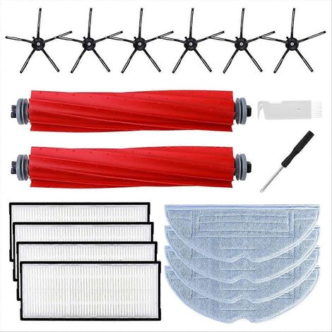 Pour aspirateur Xiaomi Roborock, brosse principale, filtre et chiffon de nettoyage (1/5)