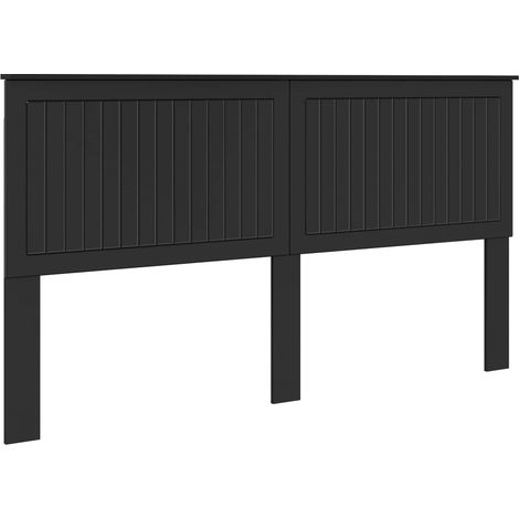 Maison Exclusive - Tête de lit Chêne noir 180 cm Bois d'ingénierie (1/5)