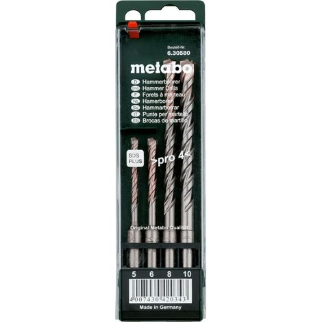 METABO SDS plus Pro 4-Bohrersatz 4-teilig (630580000) (1/3)