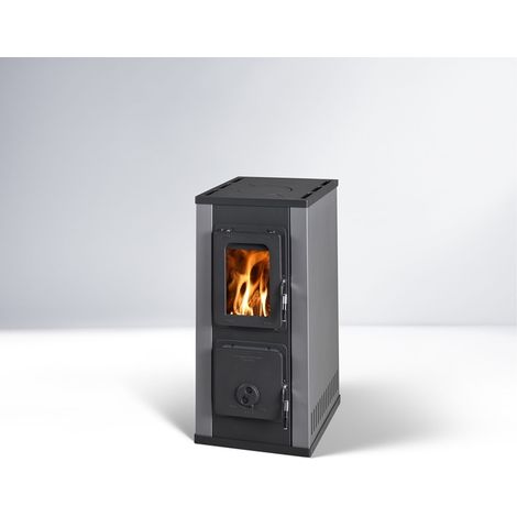 Dauerbrandofen FLENSBURG 7 kW, H/B/T: 931/287/543mm
