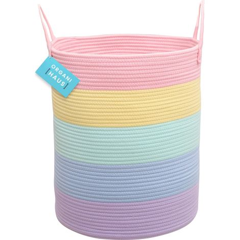 Panier a Linge Enfant 40x45cm Arc-en-ciel (1/5)