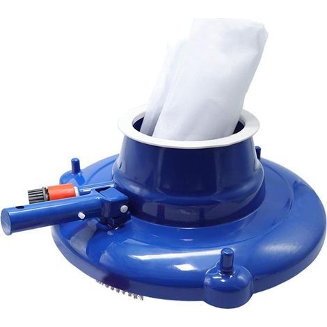 Aspirateur À Jet De Piscine, Nettoyeur À Jet D'aspirateur De Piscine Portable avec Brosse, Sac Et Poteau, Accessoires De Nettoyage De Piscine pour Spa De Fontaine De Piscine (1/5)