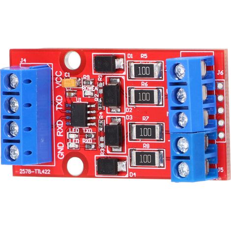 RS422 zu TTL Bidirektionales 5V Konvertermodul für UART-Seriellen Port