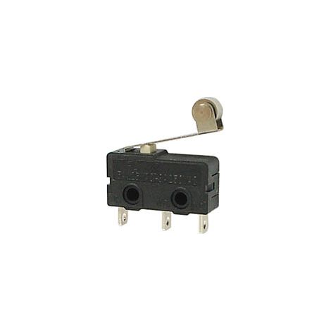 Subminiatur-Mikroschalter 5a, mit Hebel mit Rad (1/5)