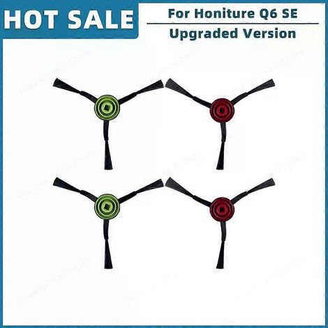 S'applique aux pièces de rechange et accessoires pour aspirateur robot Honiture Q6 SE : brosse latérale principale, filtre HEPA, sac à poussière et serpillière (ensemble E). (1/5)