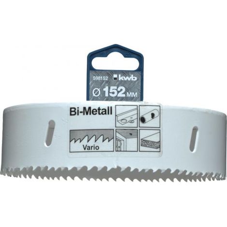 KWB - FRESA A TAZZA BIMETALLICA HSS-CO 152MM