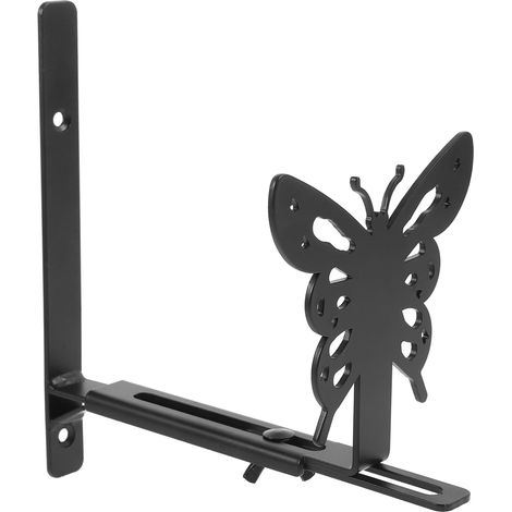 Adjustable Indoor Wall-Mounted Plant Stand, Hanging Flower Shelf with Capacity for Flower Pots and Garden Decorations (1/5)