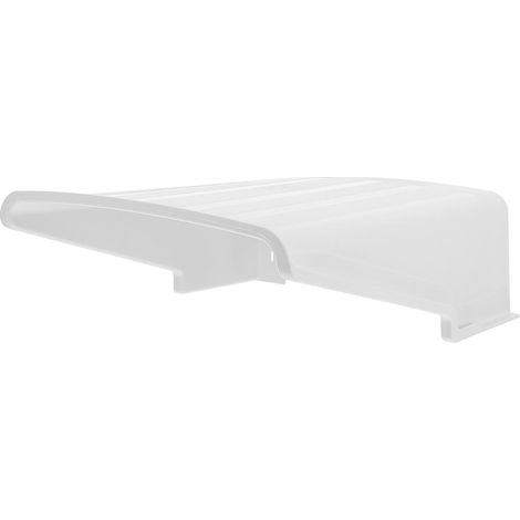 Cache de Protection Anti-Pluie pour Caméra Extérieure en Plastique Blanc, Robuste et Compatible Divers Modèles, Pare-Soleil pour Usage Extérieur (1/5)