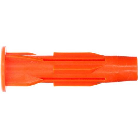 Cheville SPC à Expansion, 8mm x 40mm, Orange, Boîte de 100