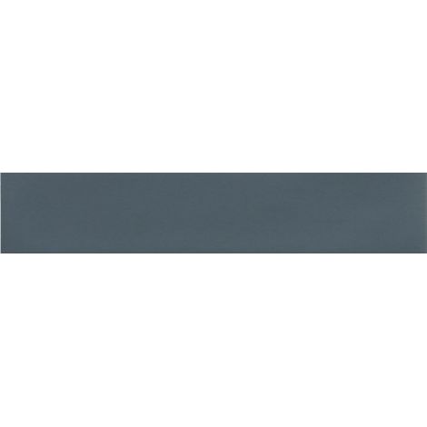 Aelle - Carrelage sol / mur brique effet béton bleu pétrole mate 6x30 cm WADI INDACO - Vendu par boîte de 0.50 m² (1/5)