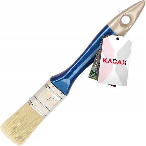 KADAX Pinsel aus Kunststoff, Flachpinsel, Malerpinsel, Borstenpinsel, 1&quot