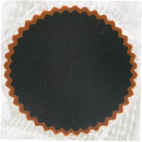 Rustines rondes à double bord denté – Vulcanisation 100% – Pour réparation chambre à air – 5000122 – Tip Top
