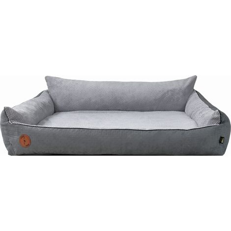 Rocky Orthopädisches Bett Grau L - 97 cm x 86 cm (1/5)