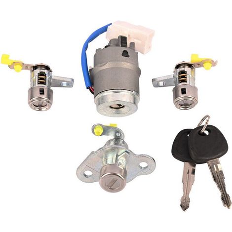 Cylindre de serrure d'allumage + serrure de porte pour modèles ACCENT 2006-2011 81905-1E000 81920-1EA00