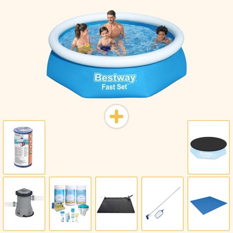 Bestway Bestway Fast Set Ronde - 244x61 cm - 8-pièces S21396 (1/5)