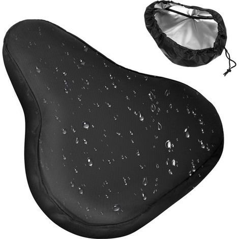 Fahrradsattelbezug – Wasserdichter Bezug – Fahrradsattelbezug – Outdoor-Sattelbezug – Fahrradzubehör – Wasser- und UV-Schutz – Universalgröße – Strapazierfähiges Nylon – Einfach anzubringen (1/5)
