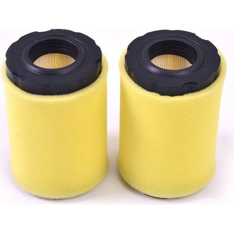 2 pièces 591334 Filtre à air, DE remplacer pour Briggs Stratton 796031 549201 797404 Air Cartouche de Nettoyage, Tondeuse à Gazon Filtre à air (1/5)