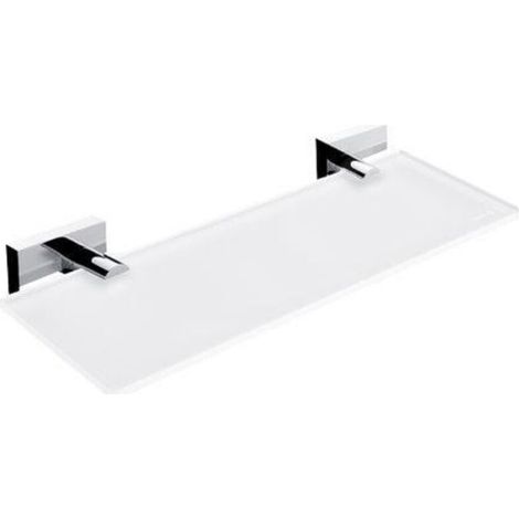 Keira - Tablette, longueur 300 mm, verre dépoli/chrome KE 22091B-30-26 (1/2)
