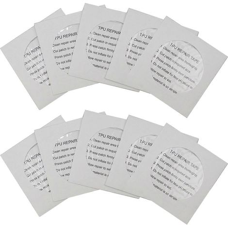 Patchs faciles à décoller et à coller pour matelas gonflables, lits d'eau, tentes et trampolines. Kit de réparation facile à décoller et à coller pour matelas gonflables, lits d'eau et tentes gonflabl