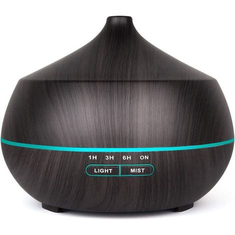 Diffuseur d'Arômes 400 ml Humidificateur à ultrasons Aromathérapie Huiles Essentielles Humidificateur d'air sans BPA arrêt automatique-Fei Yu (1/5)