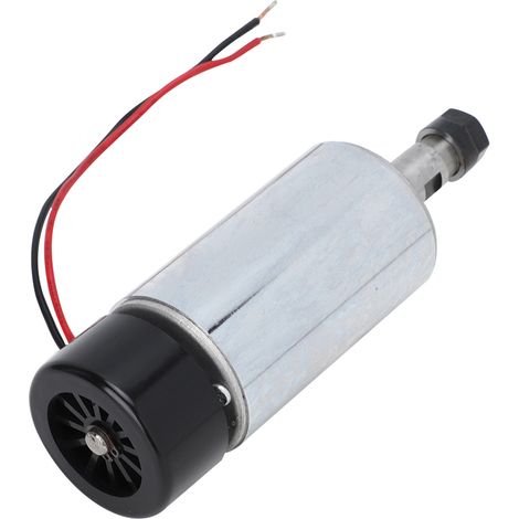 12-48VDC Graviermaschinenspindel 300W Bürstenbehaftete Hochgeschwindigkeits-Luftkühlungsspindel (1/5)