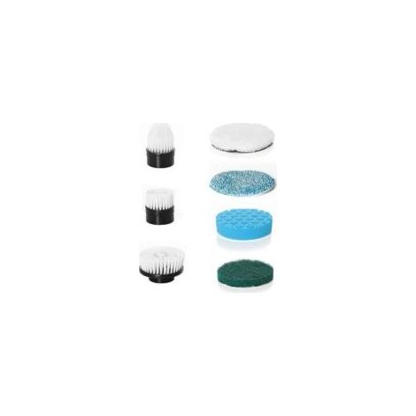 Lot de 7 têtes de brosse pour brosse de nettoyage électrique, brosse de nettoyage interchangeable Crezuo (1/4)