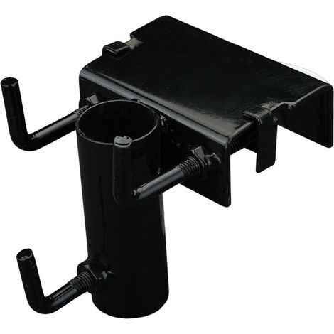 Support de support de pince pour parapluie  Pince universelle réglable en métal robuste pour chaise de parasol, pour balcon, jardin, cour, pelouse, camping, randonnée, activités de plein air (1/5)