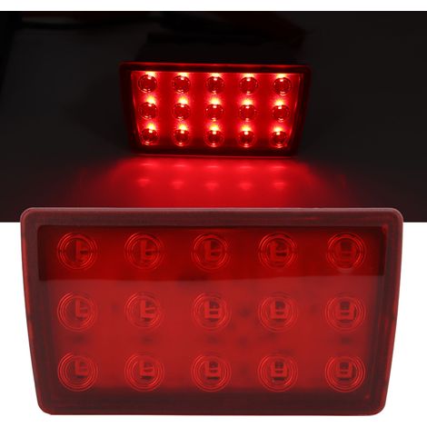 Feu de Stop Additionnel LED pour Subaru WRX STi 2011-2021, 15 LEDs Lumière Arrière Anti-Brouillard, Pièce Remplacement 84913FG420