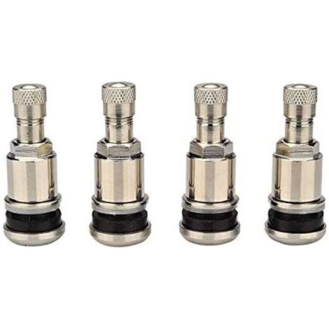 4x Valve de pneu de voiture Tubeless I Valve en cuivre pur I 43mm