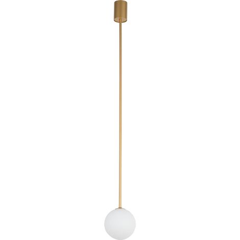Suspension doré satiné boule blanche G9 Kier M 10306 Nowodvorski (1/3)