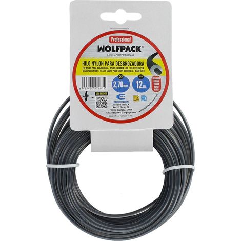 Hilo Nylon Redondo Profesional 2,7mm (12mt) (1/4)