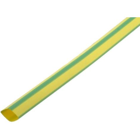 Tubo termorestringente 4,8mm Giallo-verde 1mts Hft4.8/1m-yg