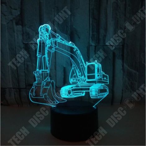 TD® Veilleuse 3D tactile coloré (1/3)
