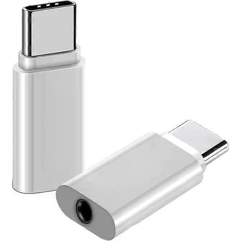 à 5 adaptateurs USB Type-C vers prise casque 3,5 mm / adaptateur jack 3,5 mm USB-C OTG compatibles avec Huawei, Honor, Redmi, Xiaomi 35 et adaptateurs de câble AUX (1/5)