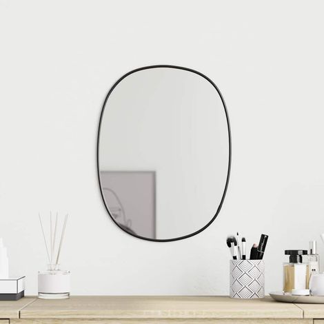 Wall Mirror Black 30x25 cm vidaXL (1/5)