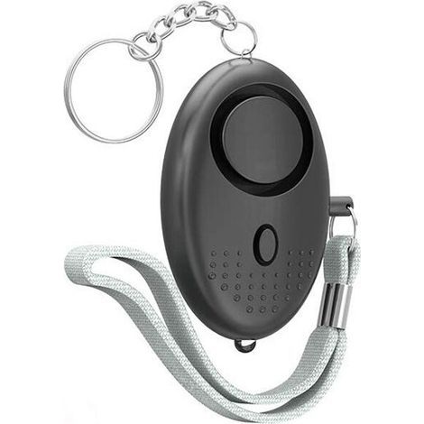 Alarme personnelle anti agression 130dB Alarme de poche avec lampe LED Avertisseur de sécurité pour femmes et enfants (1/4)