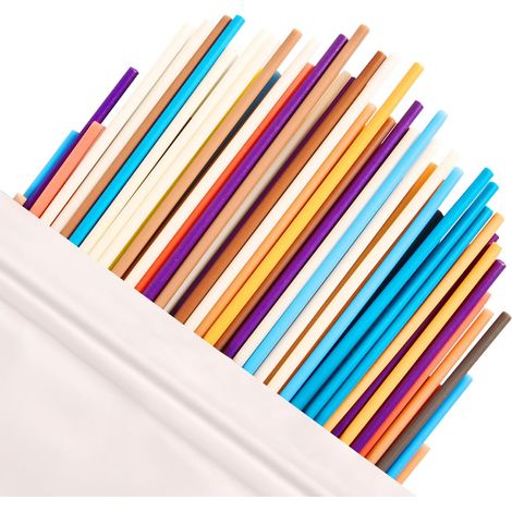 Lot de 300 recharges de stylo 3D - 30 couleurs - Pour démarrage + stylo - PCL 2,5 mm - Faible température d'impression - Kit de recharge pour stylo d'impression 3D - Pour Pe (1/5)