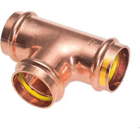 Gasanschlusszubehör Conex press gas trojnik Bronze 28mm