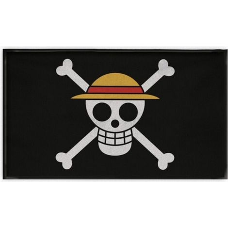 Tapis en mousse One Piece logo pirate - 40x70cm (1/2)