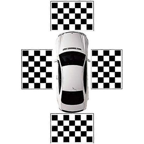 Chiffon De Calibration - Pour Systeme Dvr Panoramique 360 Degres - Pour Reglage Camera Voiture - 4 Unites (1/5)