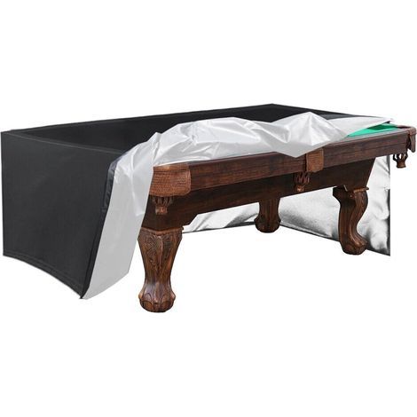 Housse de protection pour table de billard/billard en tissu Oxford 210D imperméable et résistant aux UV (215 x 125 x 14 cm), ET3H287Y35A4D54LM954 (1/5)