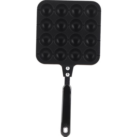 Moule à Takoyaki en Aluminium 16 Cavités pour Boulettes de Poulpe, Plateau de Cuisson pour Cuisine Domestique