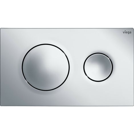 Plaque de commande de WC Visign pour Style 20 8610.1 en plastique blanc alpin